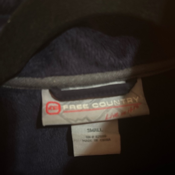 Free country jacket navy blue - Picture 3 of 5